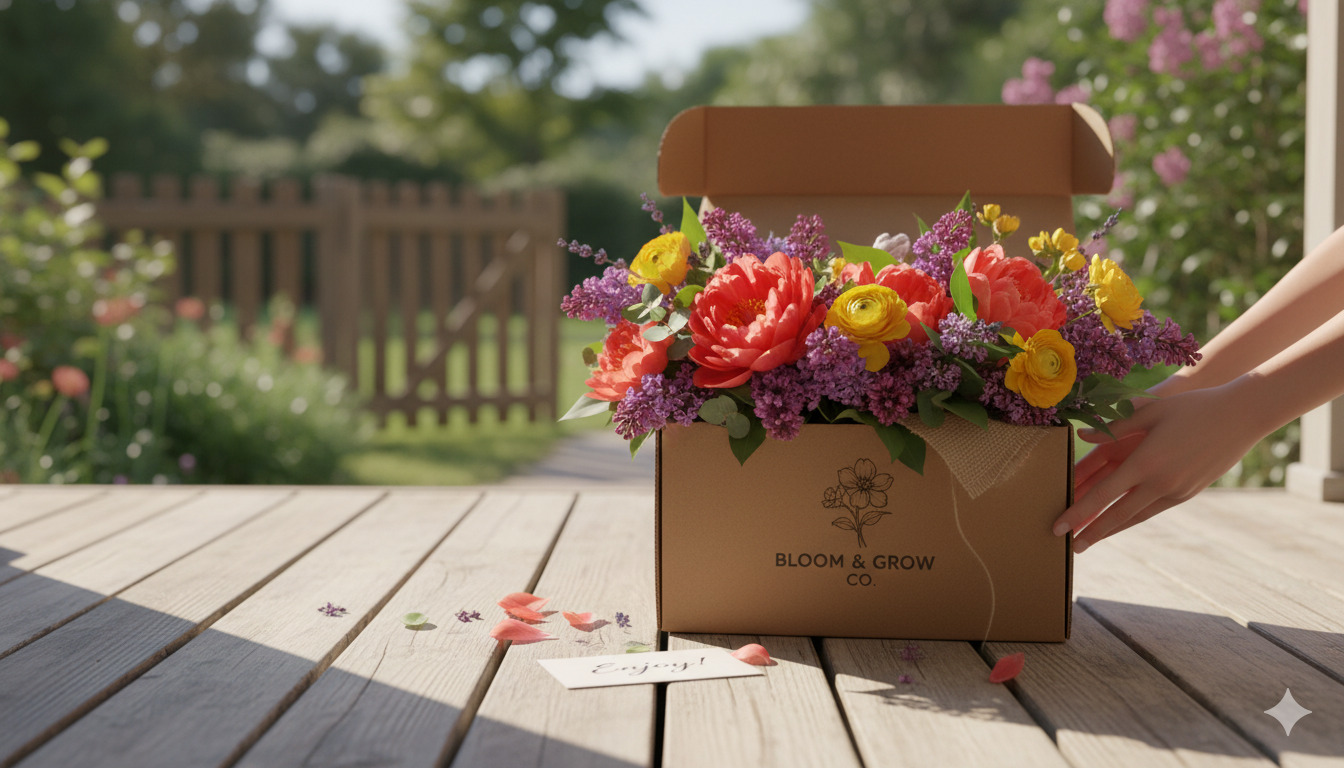 Flower subscription service